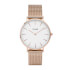 Cluse La Boh&egrave;me Mesh Rose Gold/White