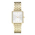 Rosefield The Boxy White Sunray Steel Gold