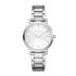Rosefield The Tribeca White Sunray Steel Silver