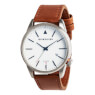 Hodinky Quiksilver Timebox Leather Silver White Brown XSWC