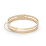 Šperky Rosefield náramek Iggy Double Bar Bangle Gold