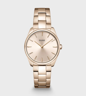 Cluse Féroce Petite Steel Pink Gold