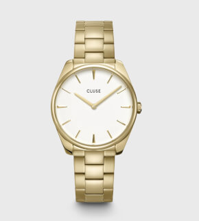 Cluse Féroce Steel White / Gold