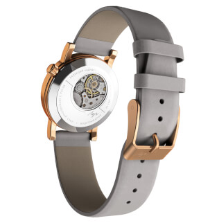 Hodinky Luch Women's One-Hand Gold Gray Gray mechanické