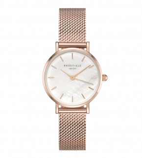 Rosefield The Small Edit White Rose Gold 26mm