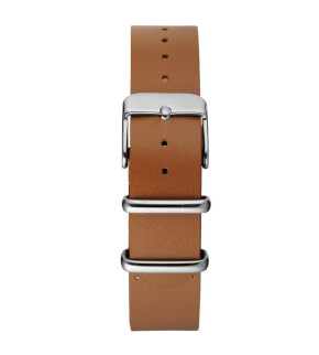 CHPO Light Brown Nato Mini – Silver