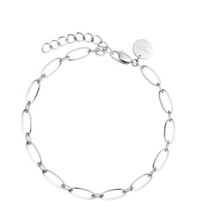 Rosefield náramek Oval Bracelet Silver