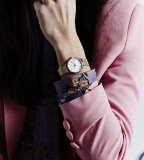 Rosefield The Small Edit White Rose Gold 26mm