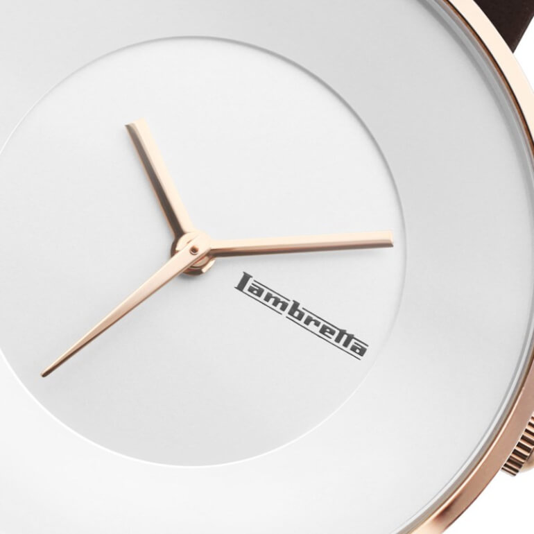 Cielo 34 Leather RoseGold White Moro