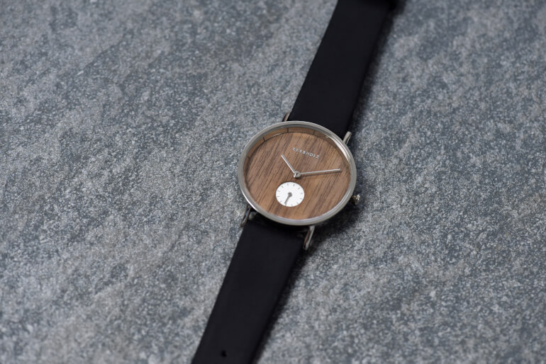 Frida Walnut Midnight Black