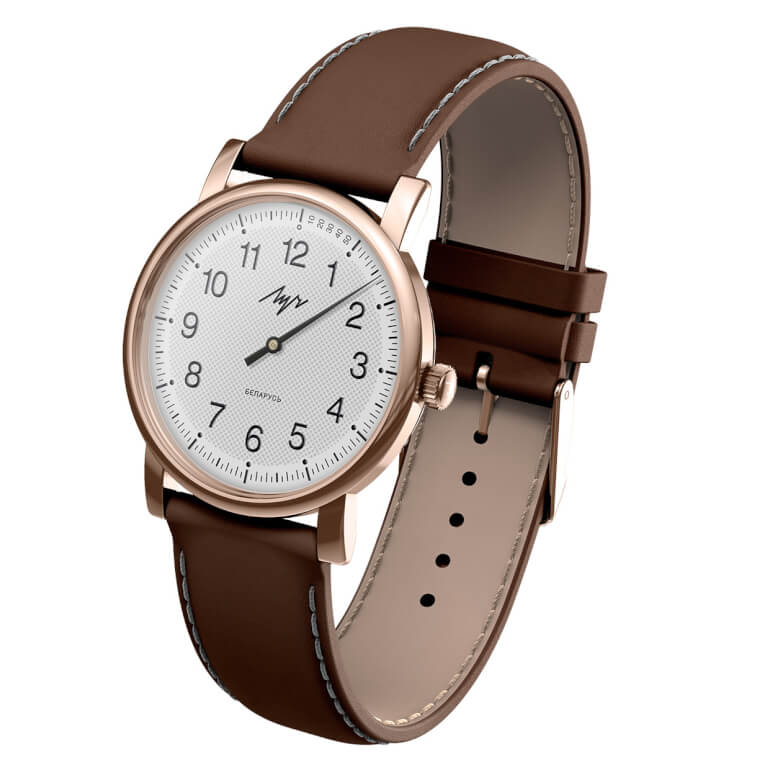 One-Hand Rosegold White Brown mechanick&eacute;
