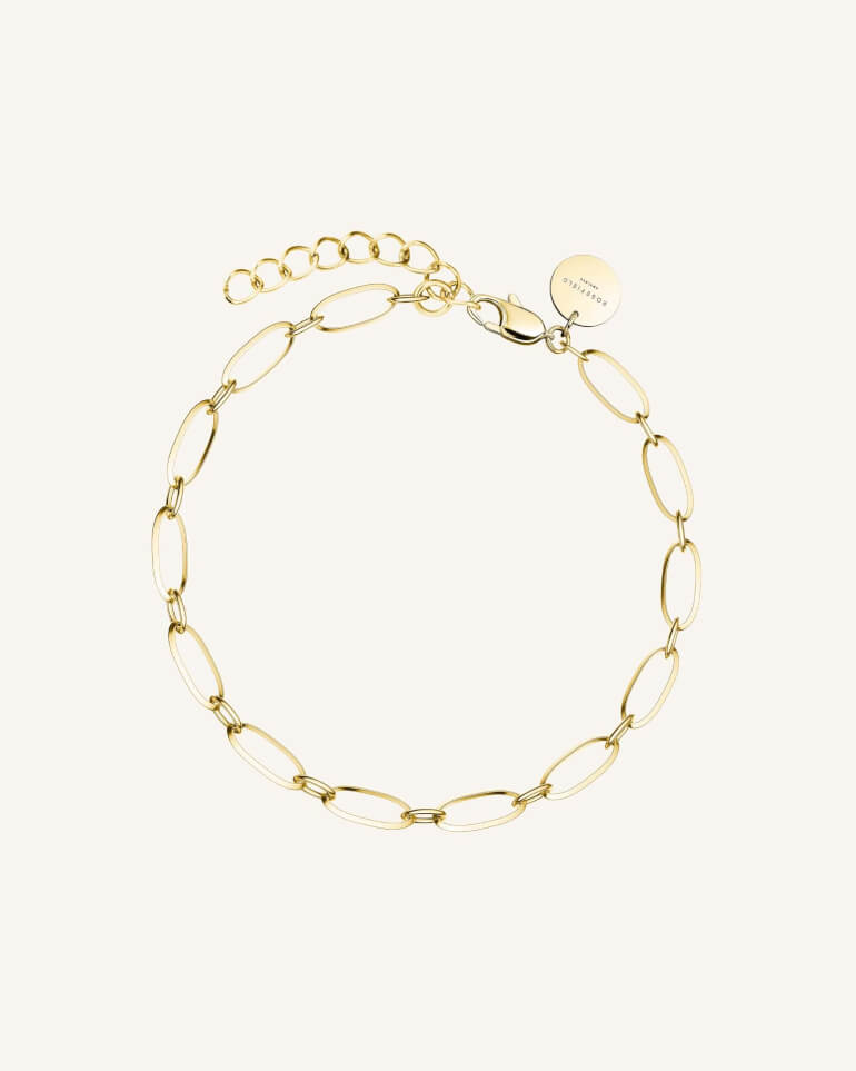 n&aacute;ramek Oval Bracelet Gold