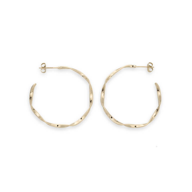 n&aacute;u&scaron;nice Iggy Twisted Hoop Gold
