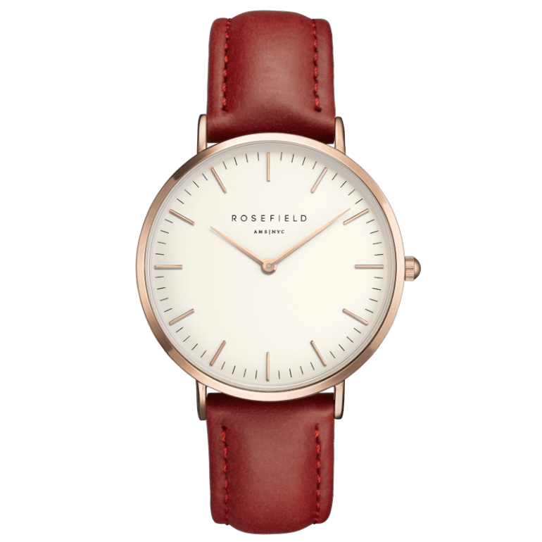 The Bowery Rosegold White/Red