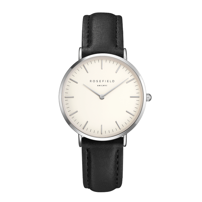 The Tribeca Silver White/Black